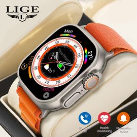 Lige Watch For Men 2022 Smartwatch Wireless Charging Smart Watch