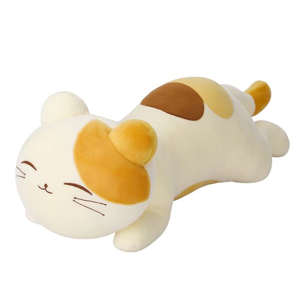 Cat Plush Toy, 40cm Stuffed Animal Kitten Plushie Doll, Soft Fluffy Pllow Hugging Toy - Present for Every Age & Occasion