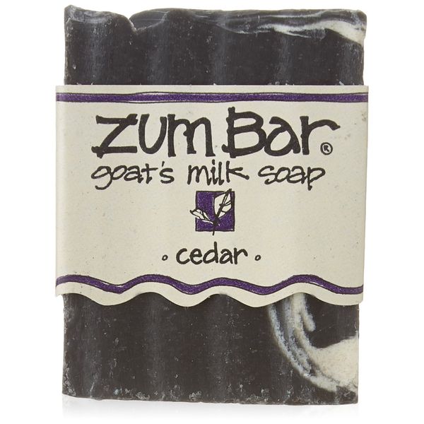 ZUM Cedar Soap Bar, 3 OZ