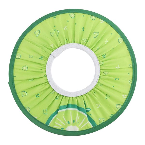 Shower Cap for Kids, Hair Washing Shampoo Shield for Eyes Ears and Face Adjustable Baby Bath Visor Silicone Water Guard Hats Shower Bathing Protection Hat(Green)