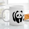 CafePress Three Little Giant Pandas 20 oz Ceramic Mega Mug