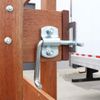 Boxer Tools Corner Gate Latch Sets for Stake Body Gates, Clear Zinc, 10 Piece