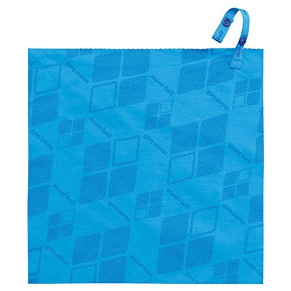 Montbell 1124611 Quick Drying Towel, Micro Towel, Hand, Blue