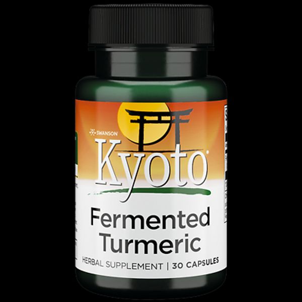 Swanson Maximum Strength Fermented Turmeric 760 mg 30 Capsules