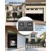 AXS1 Gate Remote Transmitter Compatible with Ghost Control, 3 Button Door Remotes Transmitter for Automatic Gate Openers, Gate Opener Commercial Door Operator, Gate Remote Control