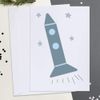 Large (A4) 'A Space Rocket Adventure ' Blank Greeting Card (GC00064696)