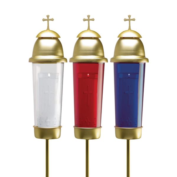 Emkay Candle Outdoor Remembrance Lite (Plastic, Clear)