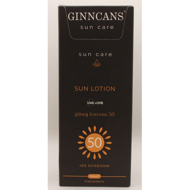 SUN GÜNEŞ KORUYUCU KREM & SPF+50 UVA+UVB LOSYON AÇIK VE BEYAZ CİLTLER İÇİN 150ML