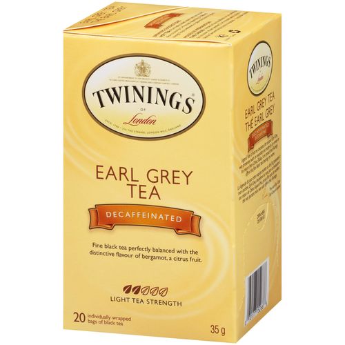 Twin Tea Decaf Earl Grey, 20 Ct - 6 Per Case.6
