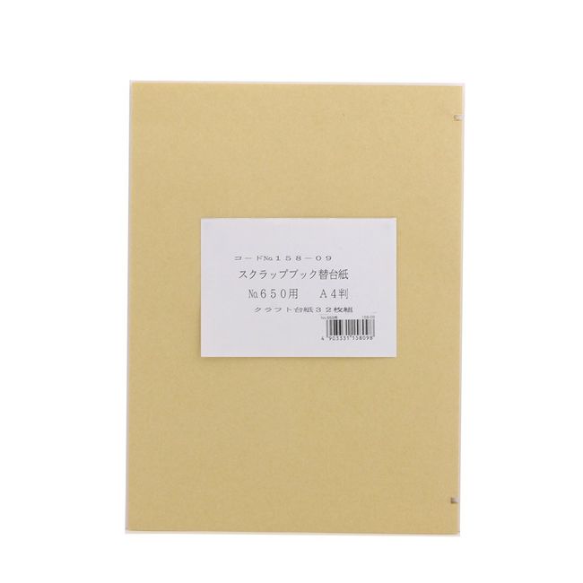 Lion Office A4S No. 650 Scrapbook Replacement Card