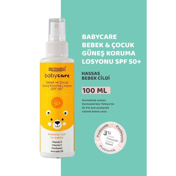 Babycare Bebek Ve Çocuk Güneş Koruma Losyounu Spf 50 100 ml