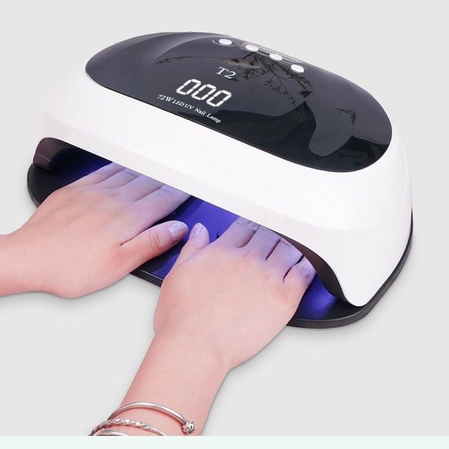 Gel Lamp T2 72W LED UV Lamp Shop National Examination Resin Self Gel Nail Curing Machine For Professionals