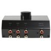 HQ 3-Way Stereo Input Control Box Feed CD TV Tuner Into 1 Aux Input