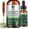 3X Soursop Graviola Liquid Drop for Cell Support & Regeneration, Immune Boost