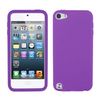 Asmyna Solid Skin Cover Electric Purple for iPod touch 5