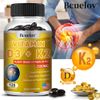 120 Capsules Vitamin D3+K2 (MK-7) 5000IU Bone Teeth Heart Immune Support Caps