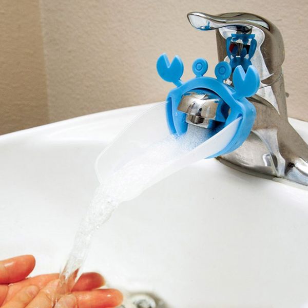 Crab and faucet extension