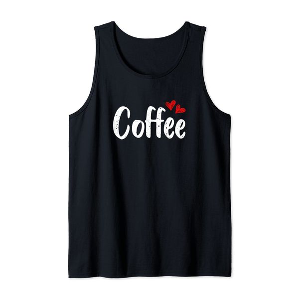 Coffee Heart | Coffee Lover Tank Top