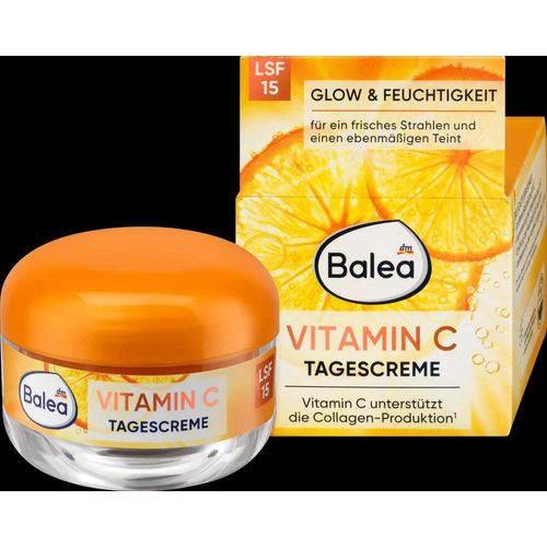 Balea Face Cream Vitamin C SPF 15, 50 ml