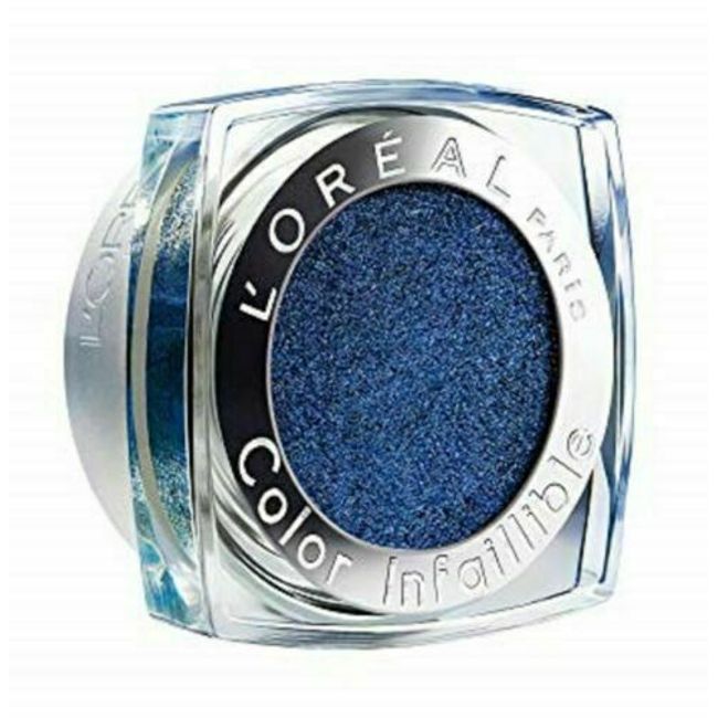 Loreal Color Infallible Eye Shadow #006 All Night Blue (2 PACK)