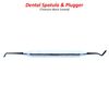 Dental Composite Filling Instruments Spatula & Plugger Titanium Black Tips 5PCS