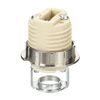 PATIKIL G9 Light Base Socket Kit, 2 Pack Ceramic Lamp Holder Base with Socket Ring Removal Tool, White