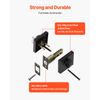 Deadbolt Lock Square Single Cylinder Dead Bolt Keyed Matte Black 3 Keys