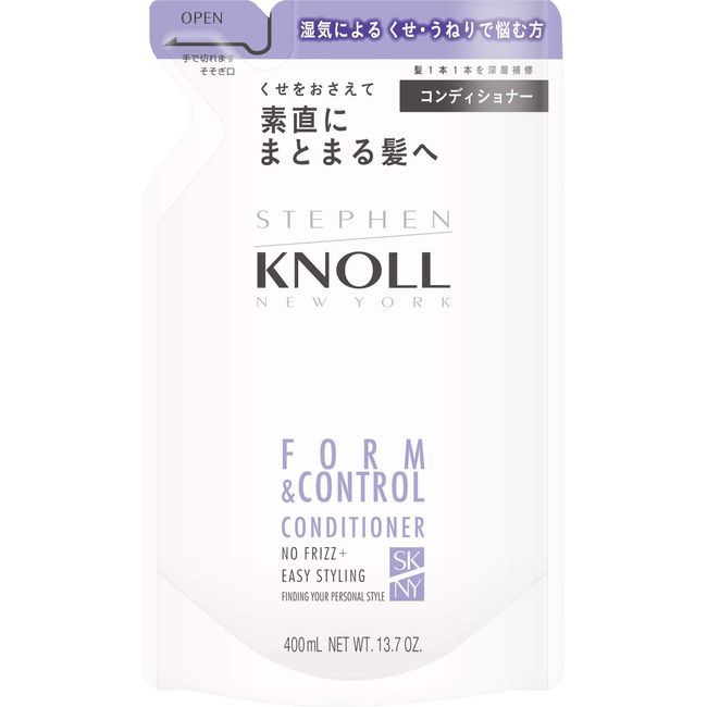 STEPHEN KNOLL Form-Control Conditioner (For Refill) Treatment 13.5 fl oz (400 ml) (x1)