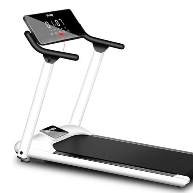 Health fitness treadmill lower body exercise equipment home training equipment fitness high-end commercial household general support high-quality high-density shock absorption soft running board foldable bedroom noiseless electric treadmill, 1.