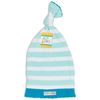 Izzy and Owie Striped Dolphin Hat, 0-12 Month, Blue