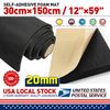 2PCS Car Sound Deadener Mat Proofing  Insulation Material Kill Noise US
