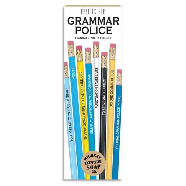 XGATML TANGDIAABBCC Whiskey River Soap Co - Pencils (Grammar Police - Pencils)