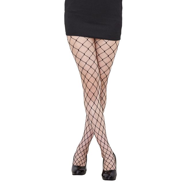 Clearstone My Luxury Cosplay Halloween Stockings Socks Fishnet Women's Black Costume