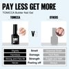 TOMICCA 5 in 1 Builder Nail Gel- Builder Base Strengthening Clear Nail Gel for Hard Strong Nails Tips & Extensions,Clear Builder Gel for Nails Repair,Nail Art Decoration Easy to Shape(Clear 15ML)
