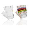All-Purpose Padded Mesh Leather Wheelchair Gloves W-1013 (LARGE)