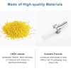 Elfcam - 40m Fiber Optic Cable SC/APC to LC/APC OS2 Singlemode Simplex LSZH, Yellow (40M)