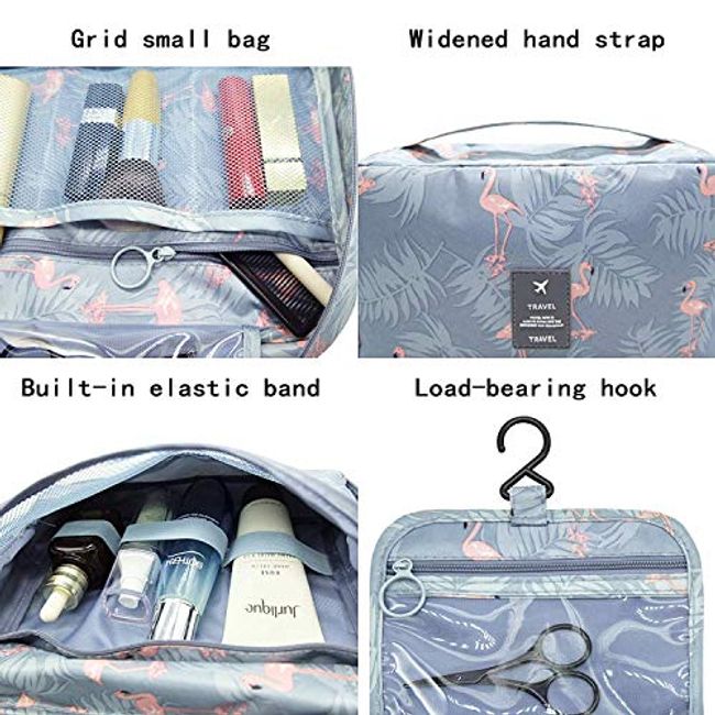 Extra Large Travel Toiletry Bag Women Cosmetic Makeup Case Wash