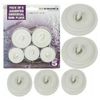 Pack Of 5 Assorted Universal Sink Plugs