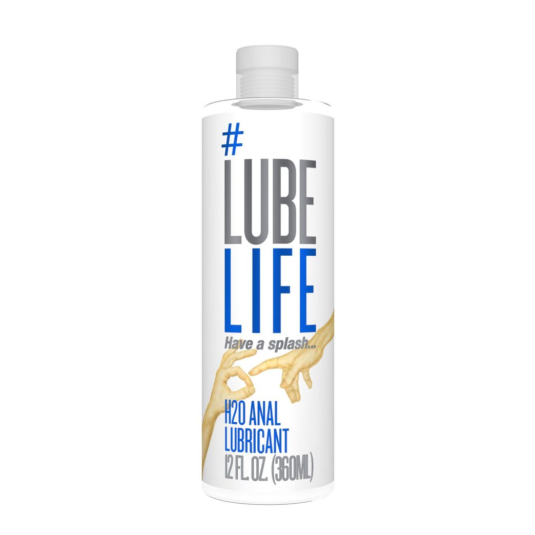 LubeLife Water Based Lubricant for Men and Women - Flavorless (12