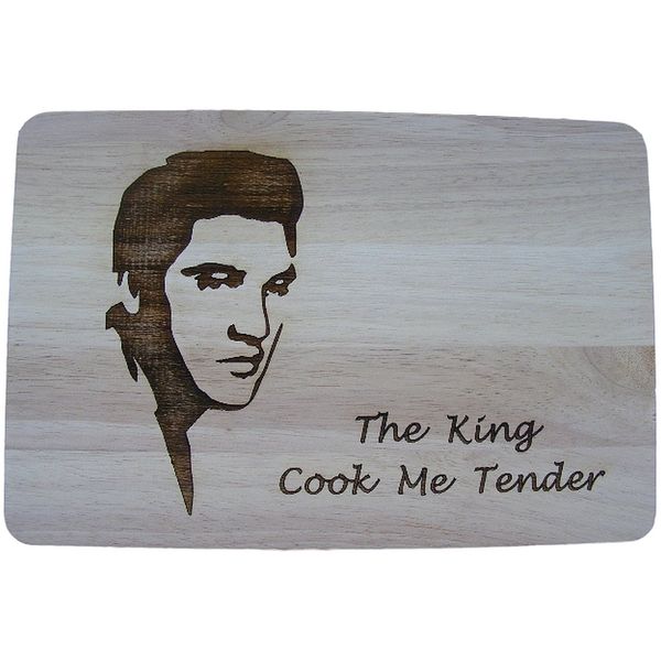 Elvis Presley King Gift IDEA Chopping Cutting Cheese Board