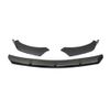 Fit For Mazda 3 2004-2009 Front Bumper Lip Spoiler Universal 3 Segment Type