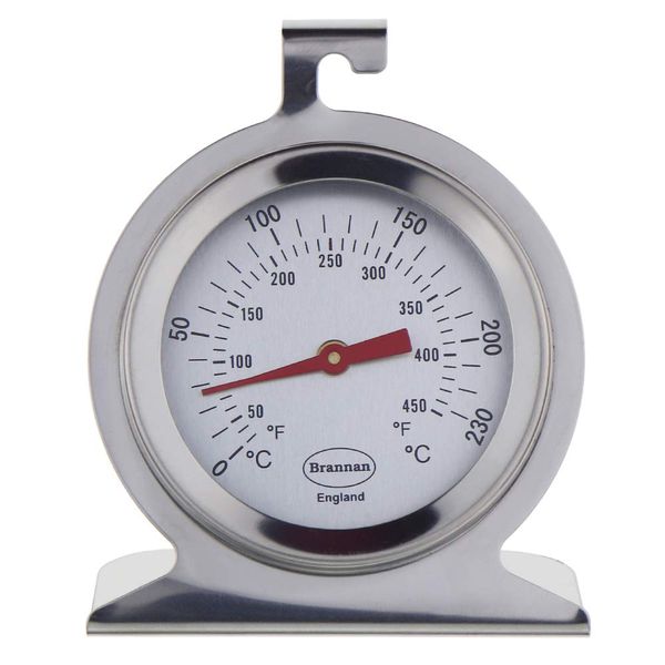 Brannan Classic Dial Oven Thermometer Stainless Steel