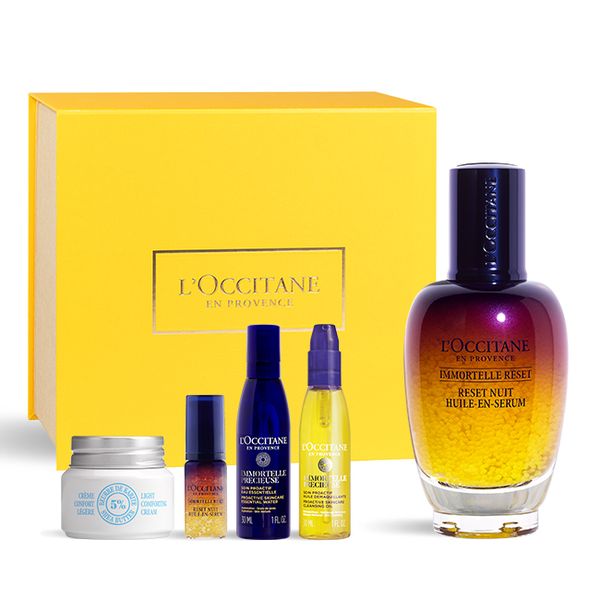 [Gift] Reset Oil in Serum 50ml set (+ 4 types of L’Occitane Best Skin Care Kits provided)