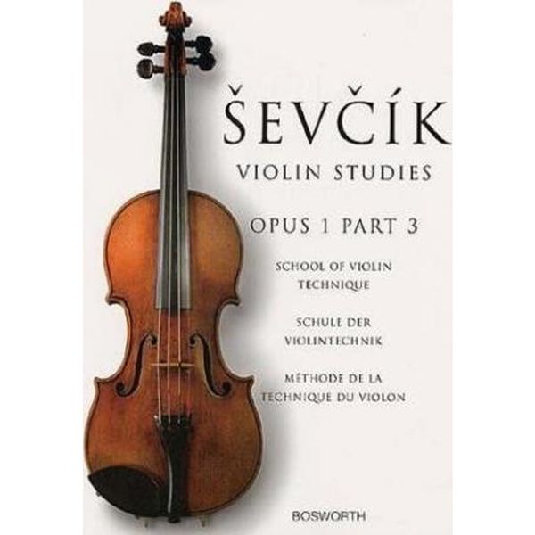 预订School Of Violin Technique, Opus 1 Part 3:Otakar Sevcik: Violin Studies