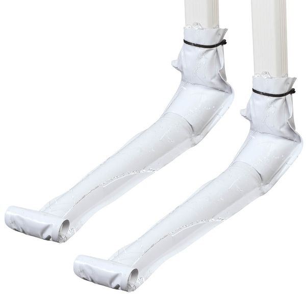 White Downspout Extension, Set of 2