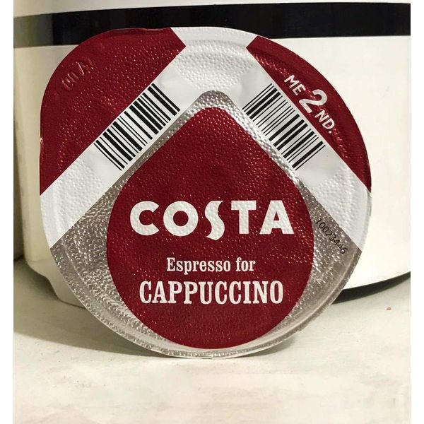 48 x Tassimo Costa Espresso Cappuccino Coffee Pods only (Sold Loose)