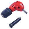 Amtech F3045 Right Angle Drill Attachment Keyless Chuck, 3/8-Inch, 8-Piece