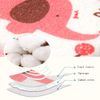 OBTANIM Baby Bath Sponge Soft Foam Scrubber Natural Sponge for Bathing, Shower Scrubber Body Sponge for Kids/Babies/Men/Women, Set of 3