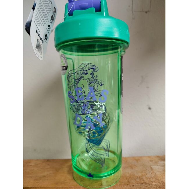 BlenderBottle Disney Princess (Ariel) Protein Shaker Bottle Pro