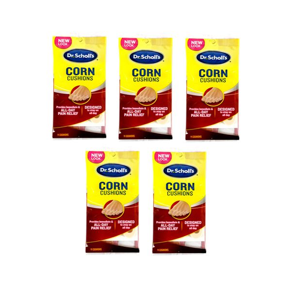 Dr. Scholl's Corn Cushions Regular 9 count (Pack of 5)